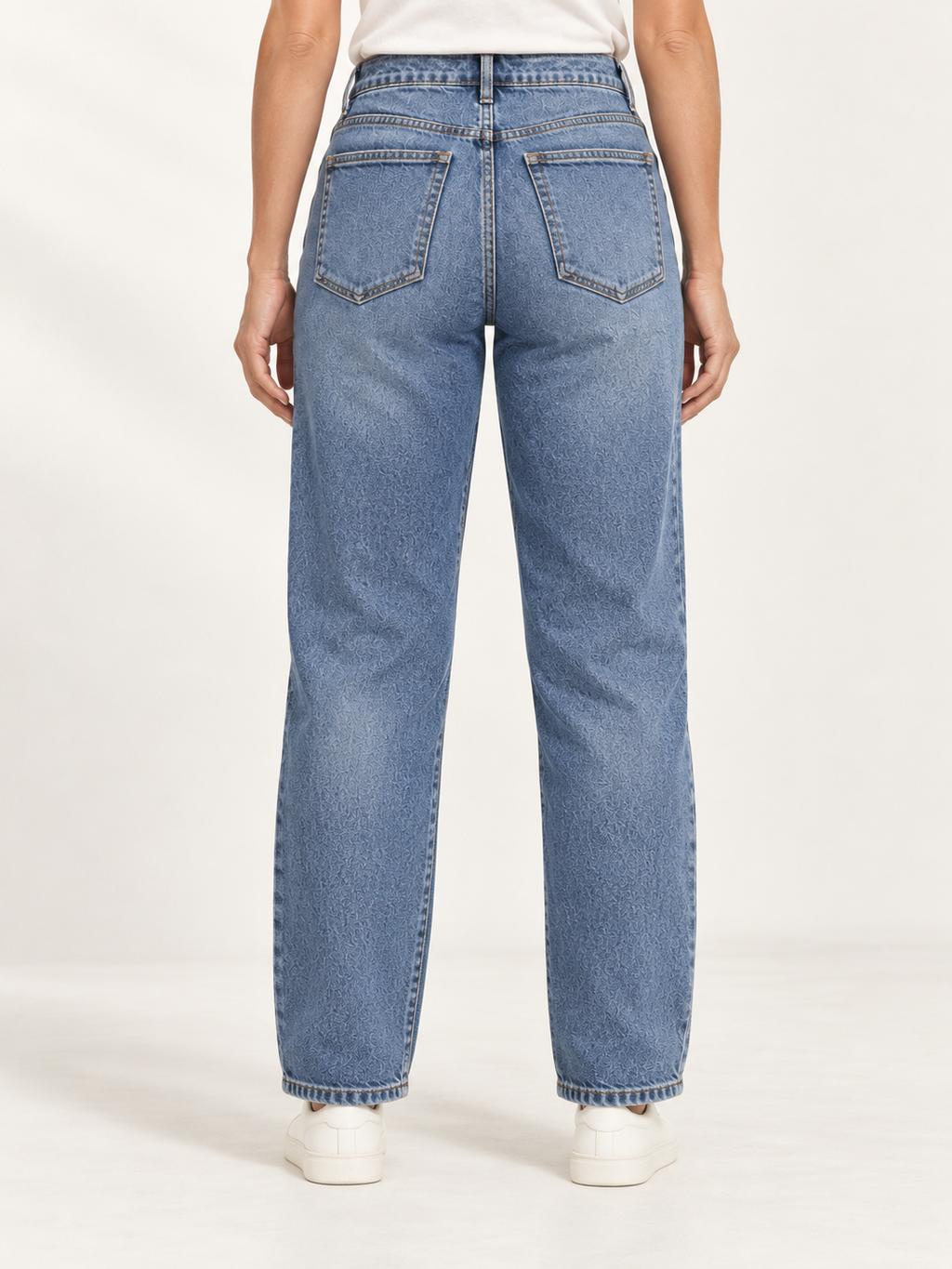Mom Jeans Blue Denim