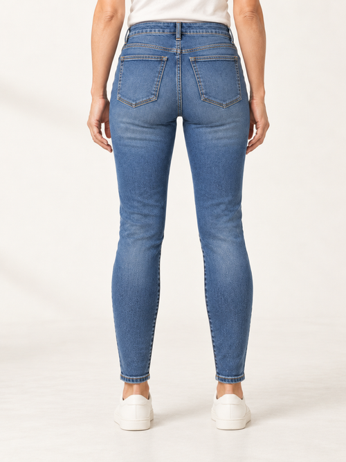 Skinny Jeans Blue Denim