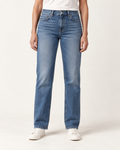 Straight Blue Denim Jeans